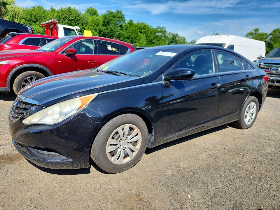 2011 Hyundai Sonata VIN 5NPEB4AC2BH299142 COPART salvage auction — VANDALISM, Ct - Cert Of Title-Salvage, sold $550 on 2026-07-02 (photo 1)