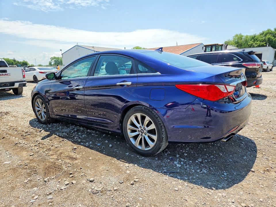 2013 Hyundai Sonata VIN 5NPEC4AC5DH506980 COPART salvage auction — UNDERCARRIAGE, Oh - Cert Of Title-Salvage, sold $475 on 2026-07-24 (photo 2)