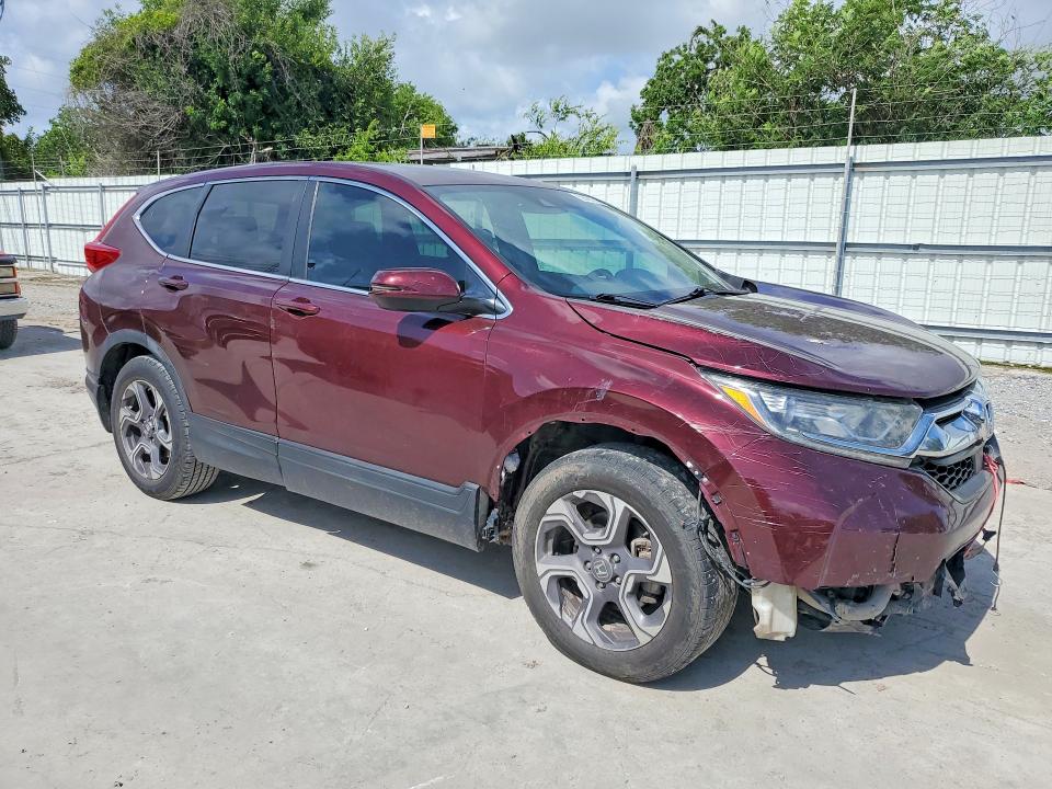 2019 Honda Cr-v VIN 7FARW1H89KE008435 COPART salvage auction — FRONT END, Tx - Salvage Vehicle Title, sold $5,900 on 2026-07-14 (photo 4)