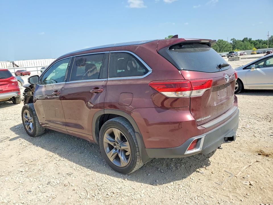 2017 Toyota Highlander VIN 5TDDZRFH4HS363175 COPART salvage auction — FRONT END, MO - SALVAGE CERTIFICATE OF TITLE, sold $9,900 on 2026-07-30 (photo 2)