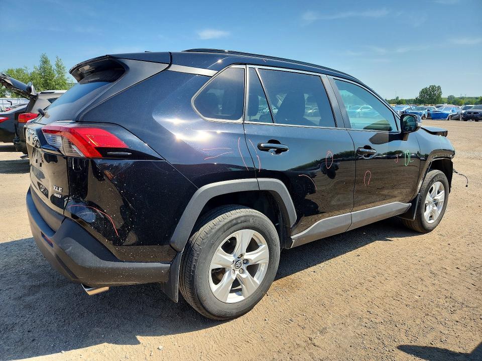 2019 Toyota Rav4 VIN 2T3R1RFVXKC051386 COPART salvage auction — FRONT END, ON - PERMIT SALVAGE, sold $7,200 on 2026-07-28 (photo 3)
