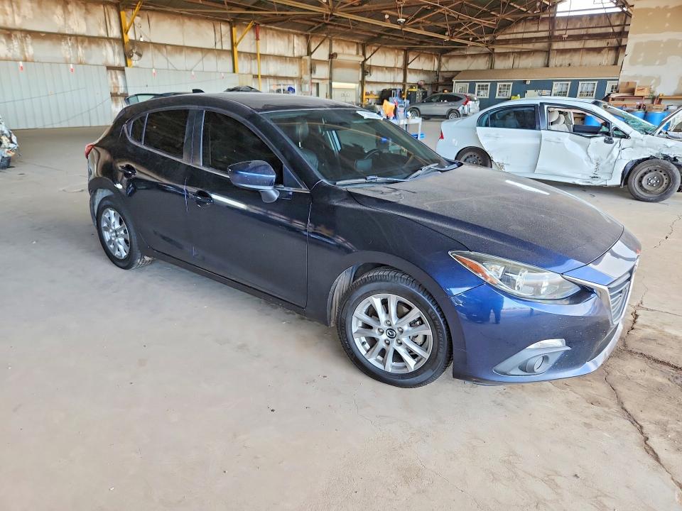 2015 Mazda 3 VIN JM1BM1M7XF1240508 COPART salvage auction — REAR END, Az - Cert Of Title - Salvage, sold $2,750 on 2026-07-27 (photo 4)