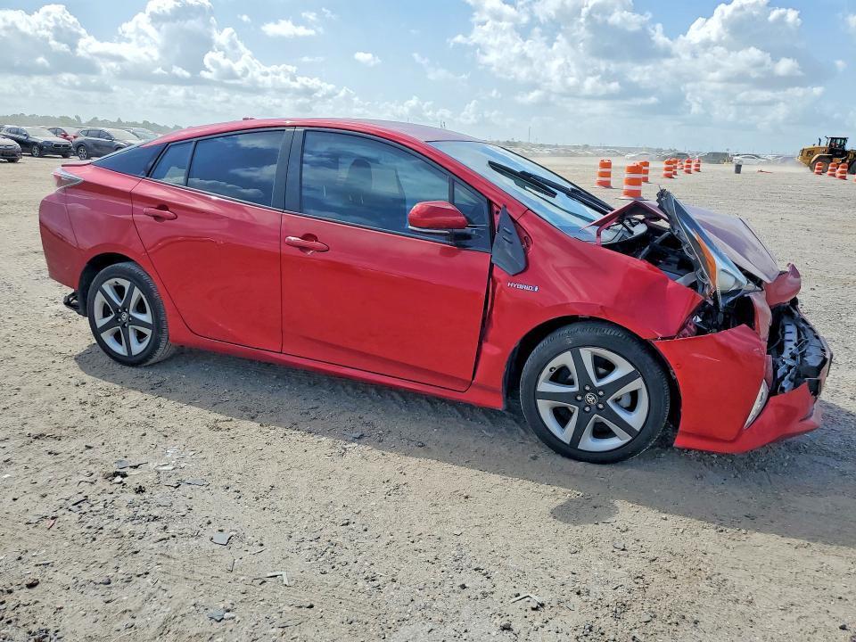 2017 Toyota Prius VIN JTDKARFU7H3537480 COPART salvage auction — FRONT END, TX - SALVAGE VEHICLE TITLE, sold $1,700 on 2026-07-27 (photo 4)