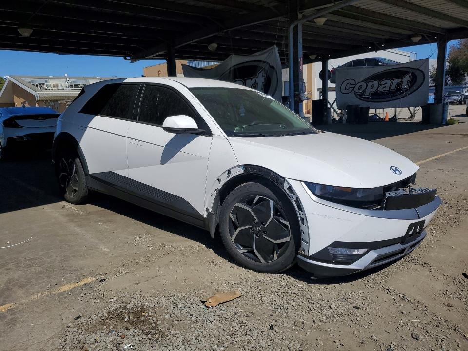 2022 Hyundai Ioniq VIN KM8KMDAF9NU113058 COPART salvage auction — UNDERCARRIAGE, Ca - Salvage Certificate, sold $6,800 on 2026-07-02 (photo 4)