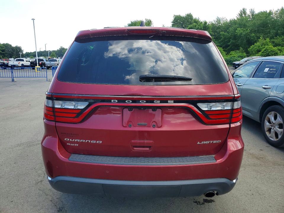 2014 Dodge Durango VIN 1C4RDJDG9EC592299 COPART salvage auction — UNDERCARRIAGE, Ct - Certificate Of Title, sold $3,950 on 2026-09-03 (photo 6)