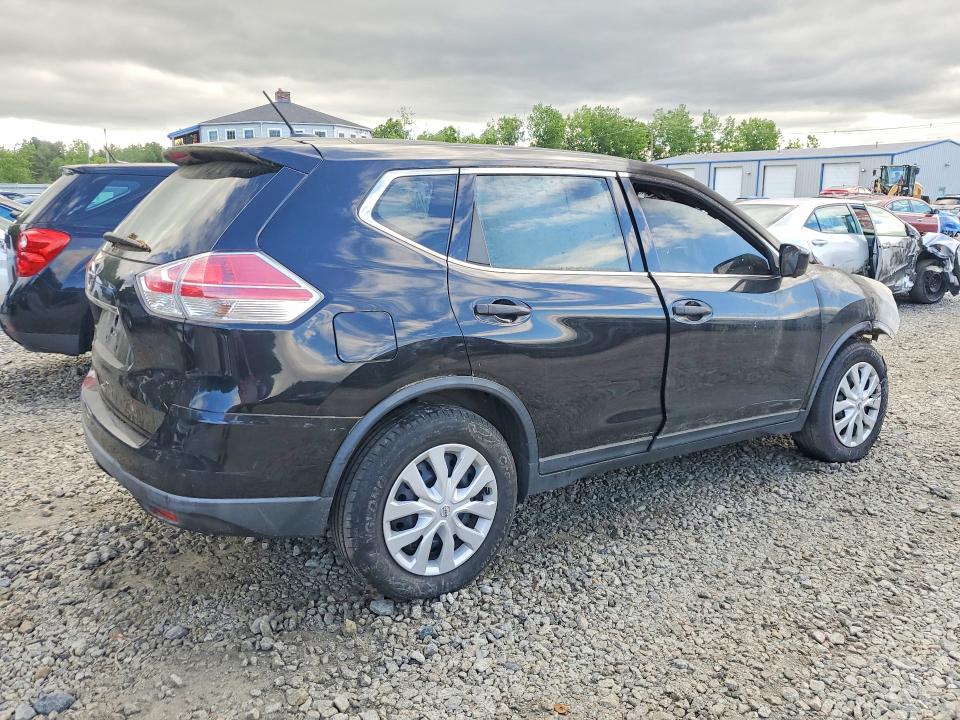 2016 Nissan VIN KNMAT2MTXGP683306 COPART salvage auction — BURN, Ma - Cert Of Title-Reconstrctd Coll, sold $350 on 2026-07-10 (photo 3)