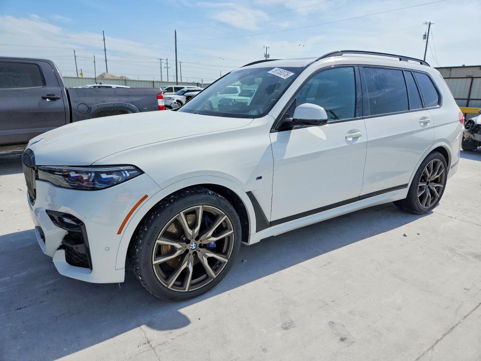 2022 BMW X7 VIN 5UXCX6C09N9J04849 COPART salvage auction — WATER/FLOOD, Tx - Salvage Title-Flood Damage, sold $11,800 on 2026-07-24 (photo 1)