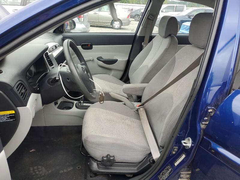 2009 Hyundai Accent VIN KMHCN46CX9U284102 COPART salvage auction — REAR END, Wa - Bill Of Sale, sold $225 on 2026-07-27 (photo 7)