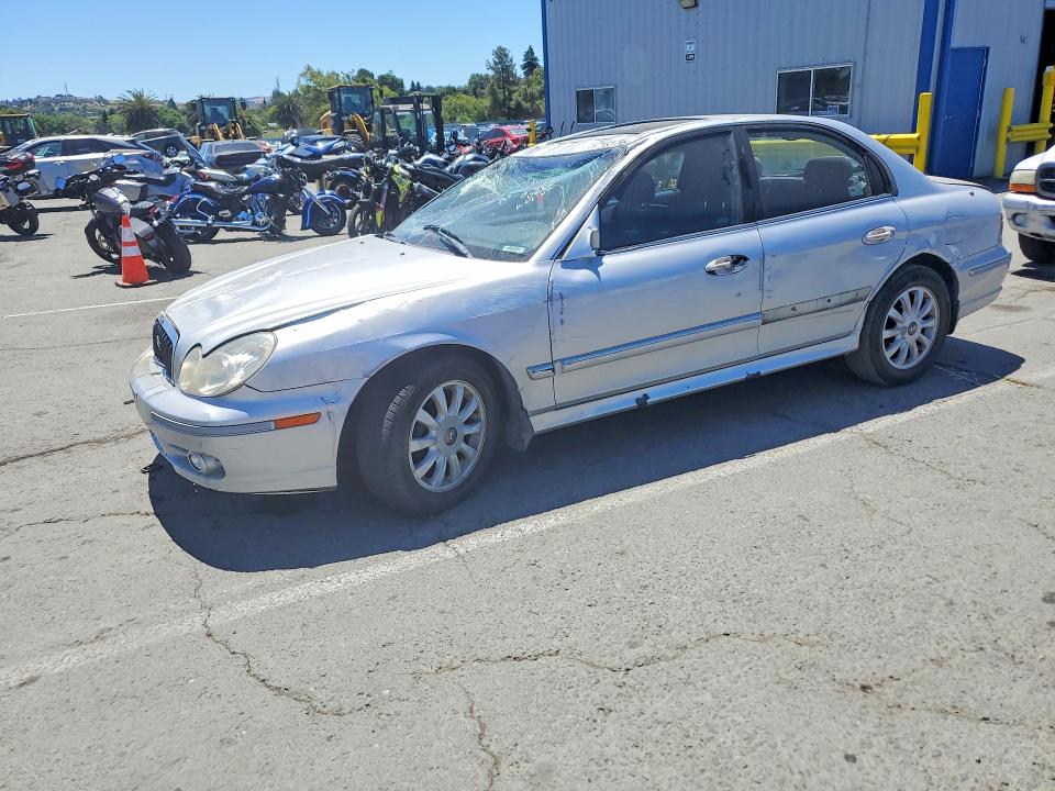 2002 Hyundai Sonata VIN KMHWF35H12A642390 COPART salvage auction — ALL OVER, CA - SALVAGE CERTIFICATE, sold $150 on 2026-07-24 (photo 1)