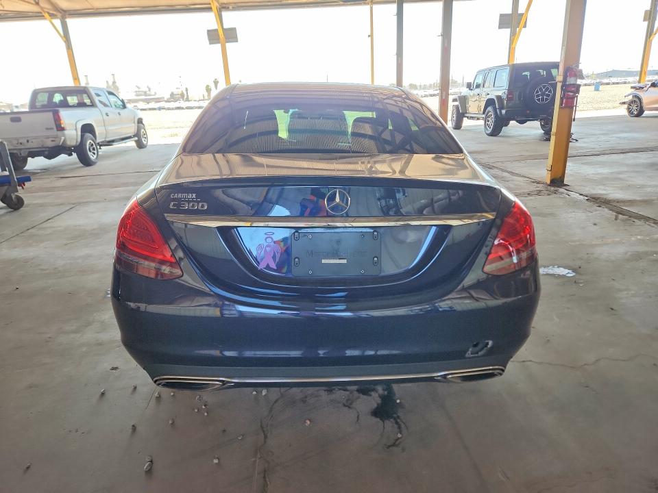 2019 Mercedes-benz C-klasse VIN WDDWF8DB9KR482992 COPART salvage auction — FRONT END, Az - Cert Of Title - Salvage, sold $8,400 on 2026-07-27 (photo 6)