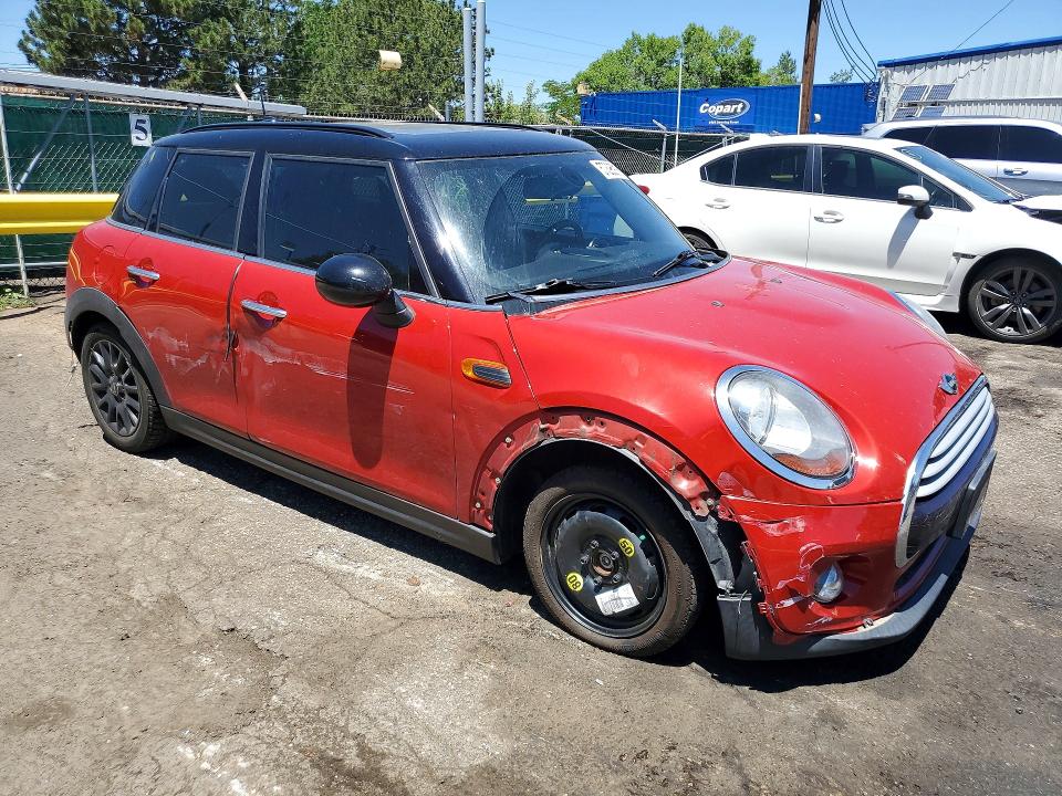 2015 Mini Cooper VIN WMWXS5C52FT830240 COPART salvage auction — FRONT END, Co - Salvage Title, sold $1,450 on 2026-07-21 (photo 4)