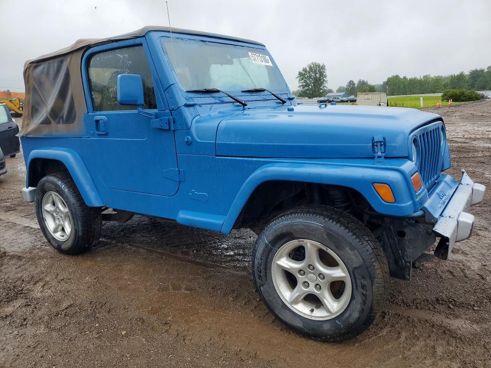 2002 Jeep Wrangler / VIN 1J4FA29P02P769458 COPART salvage auction — VANDALISM, OH - CERT OF TITLE-SALVAGE, sold $500 on 2026-07-02 (photo 4)