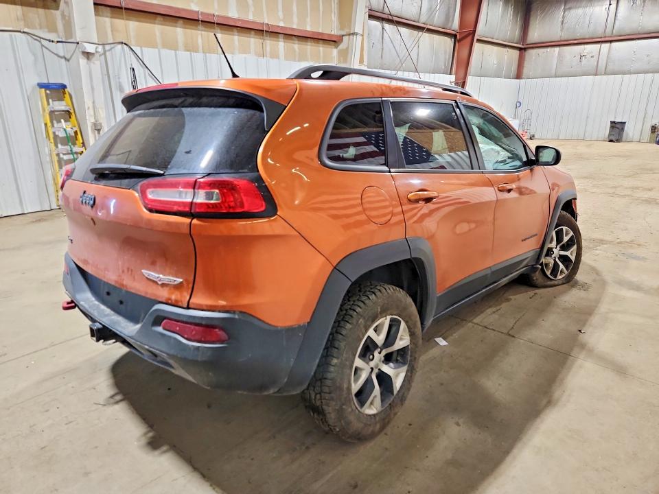 2015 Jeep Cherokee VIN 1C4PJMBS0FW544148 COPART salvage auction — FRONT END, Ak - Bill Of Sale- Salvage, sold $20 on 2026-07-21 (photo 3)