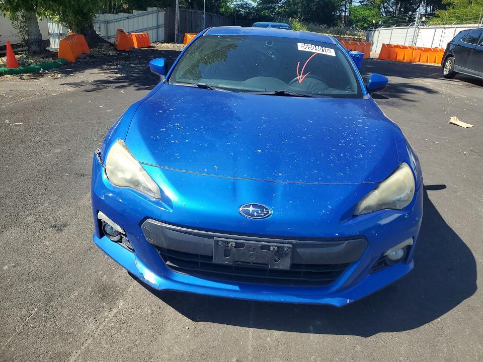 2014 Subaru Brz VIN JF1ZCAC1XE9604673 COPART salvage auction — FRONT END, OR - CERTIFICATE OF TITLE, sold $4,200 on 2026-07-21 (photo 5)