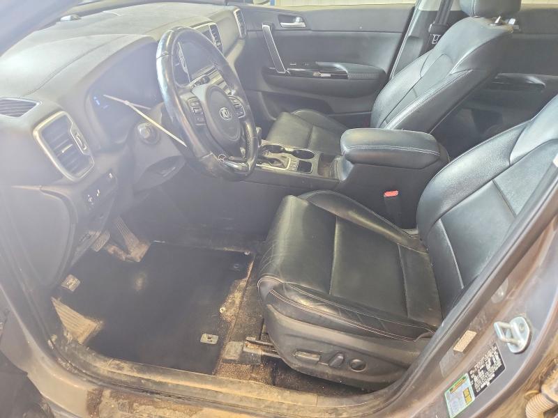 2018 Kia Sportage VIN KNDPNCAC7J7422740 COPART salvage auction — FRONT END, WV - CERTIFICATE OF TITLE, sold $3,500 on 2026-08-02 (photo 7)