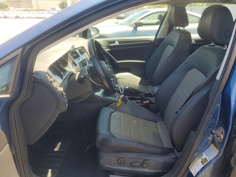 2015 Volkswagen Golf VIN 3VW217AU1FM067077 COPART salvage auction — MECHANICAL, Ca - Salvage Certificate, sold $1,050 on 2026-07-02 (photo 7)