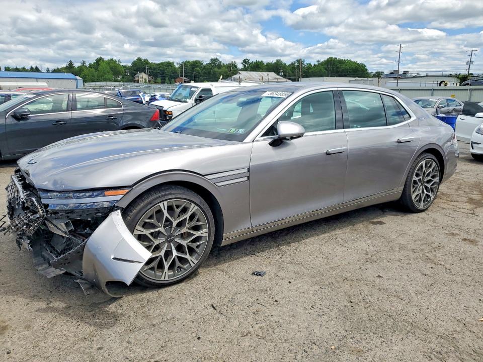 2023 Genesis G90 VIN KMTFC4SD9PU031566 COPART salvage auction — FRONT END, Pa - Certificate Of Salvage, sold $25,250 on 2026-07-02 (photo 1)