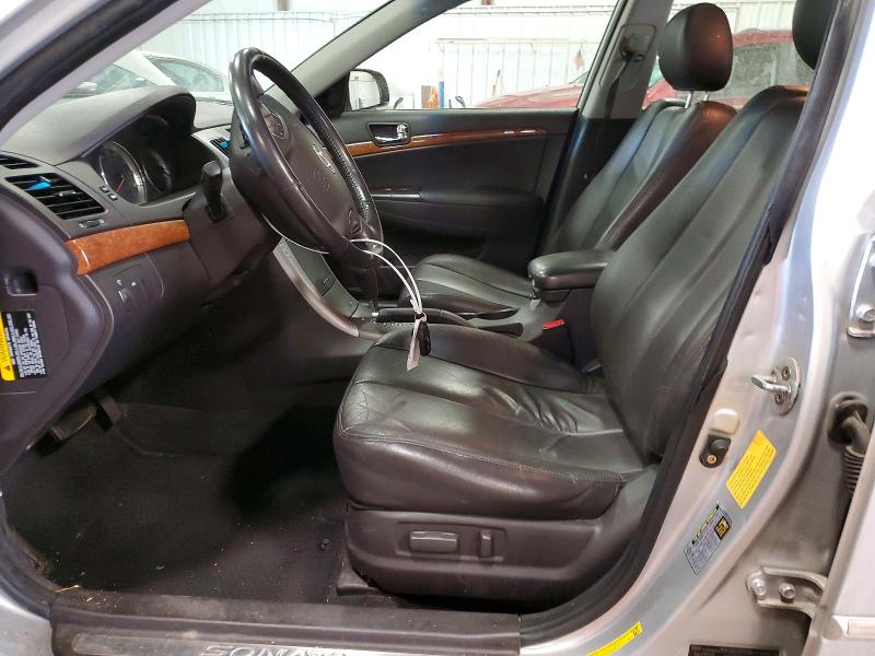 2009 Hyundai Sonata VIN 5NPEU46F39H475087 COPART salvage auction — FRONT END, Mi - Certificate Of Title, sold $775 on 2026-07-10 (photo 7)