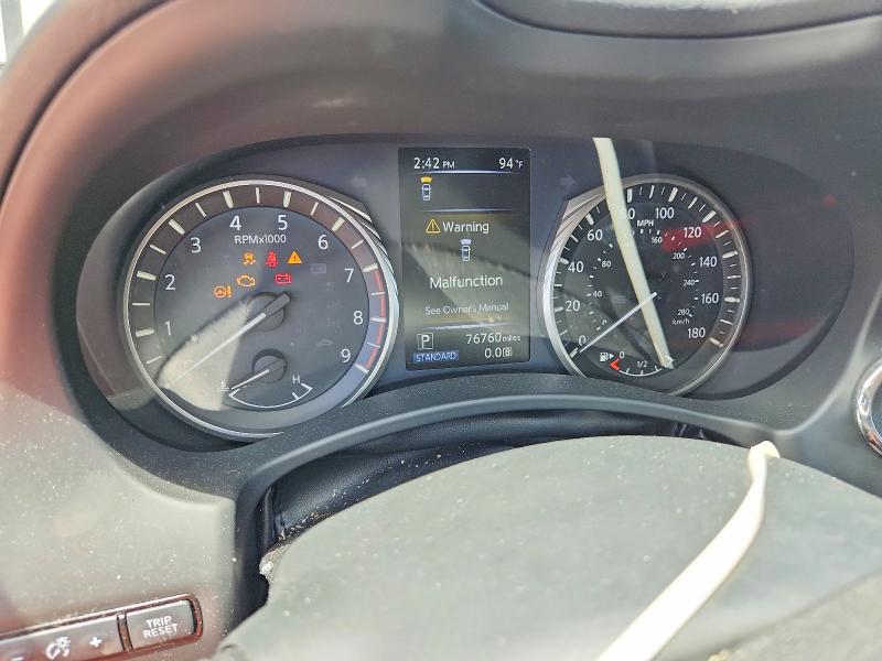 2019 Infiniti Q50 VIN JN1EV7AP6KM519323 COPART salvage auction — WATER/FLOOD, Fl - Cert Of Title-Slvg Rebld Flood, sold $2,250 on 2026-07-16 (photo 9)
