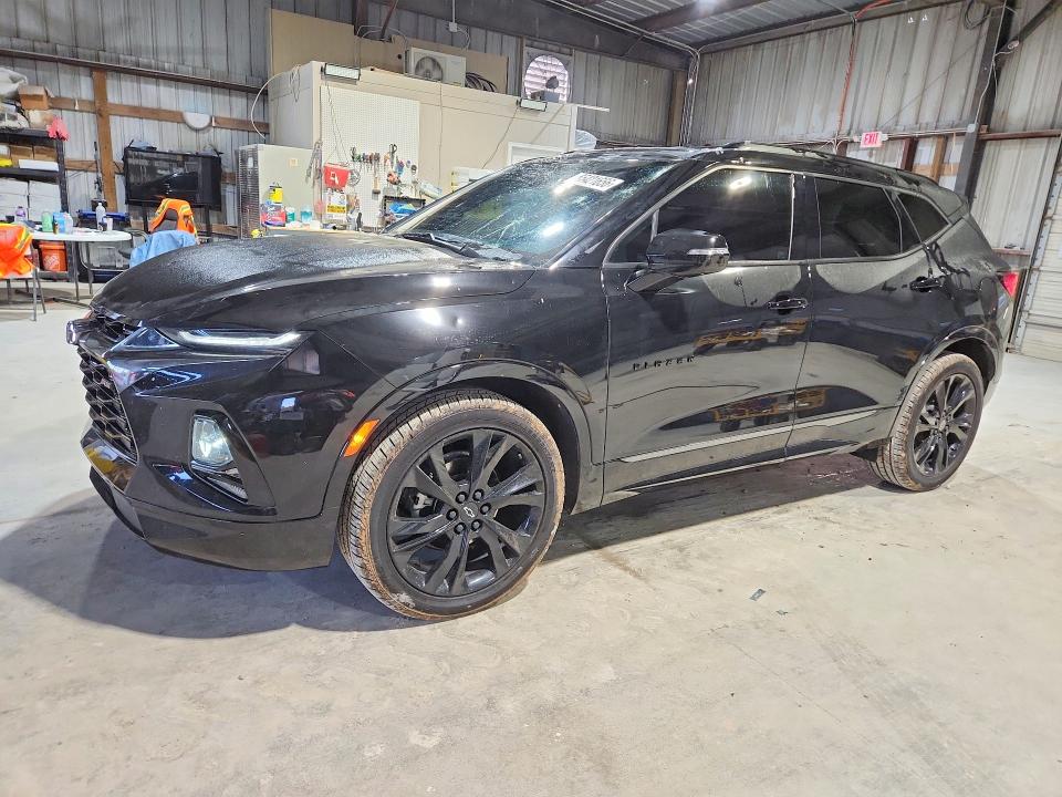 2022 Chevrolet Blazer VIN 3GNKBKRS0NS145436 COPART salvage auction — HAIL, Mo - Salvage Certificate Of Title, sold $9,900 on 2026-07-27 (photo 1)