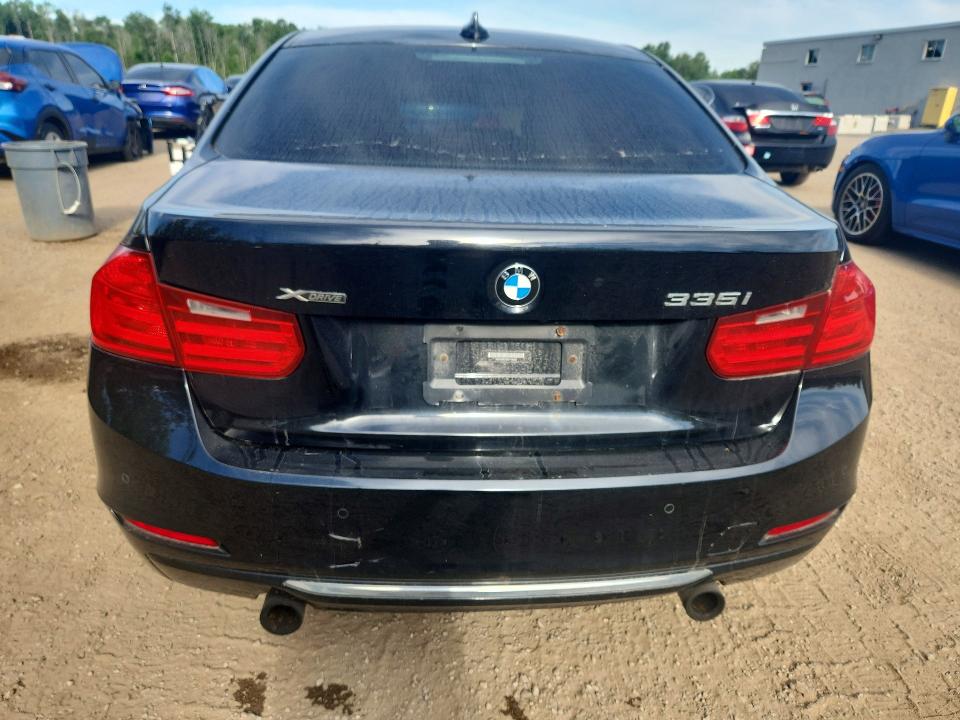 2013 BMW 3 series VIN WBA3B9C56DF140444 COPART salvage auction — VANDALISM, On - Permit No Brand - Unfit, sold $625 on 2026-07-23 (photo 6)