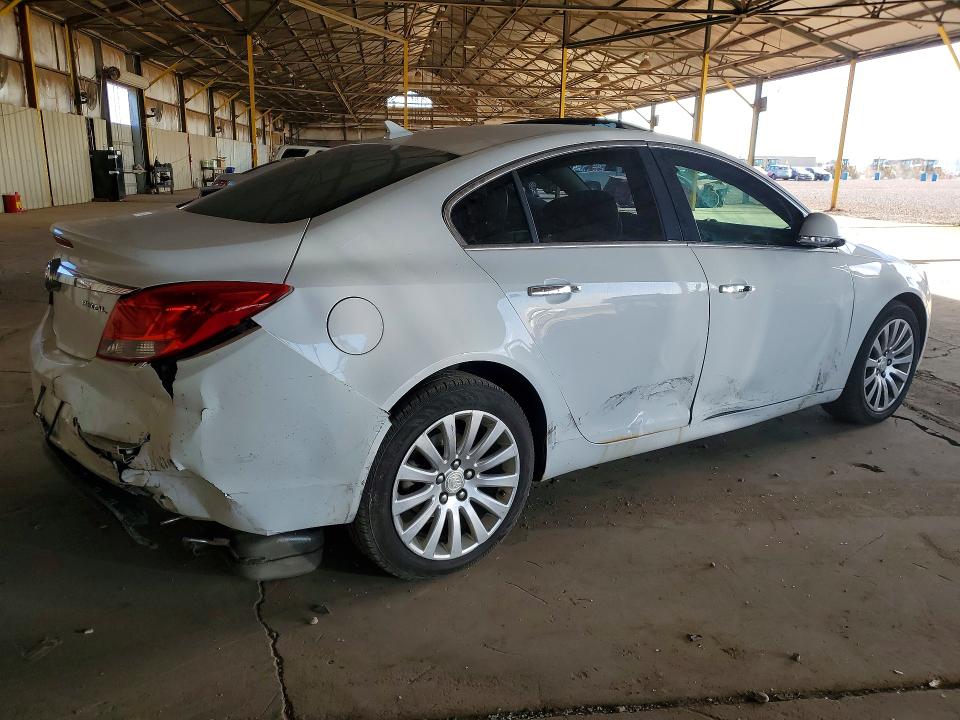 2012 Buick . VIN 2G4GS5EK3C9155938 COPART salvage auction — SIDE, Az - Certificate Of Title, sold $525 on 2026-07-20 (photo 3)