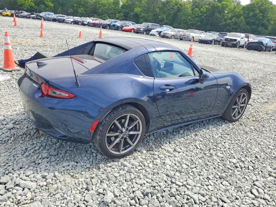 2021 Mazda Mx-5 VIN JM1NDAM70M0457369 COPART salvage auction — SIDE, NC - SALVAGE CERTIFICATE OF TITLE, sold $2,100 on 2026-07-29 (photo 3)
