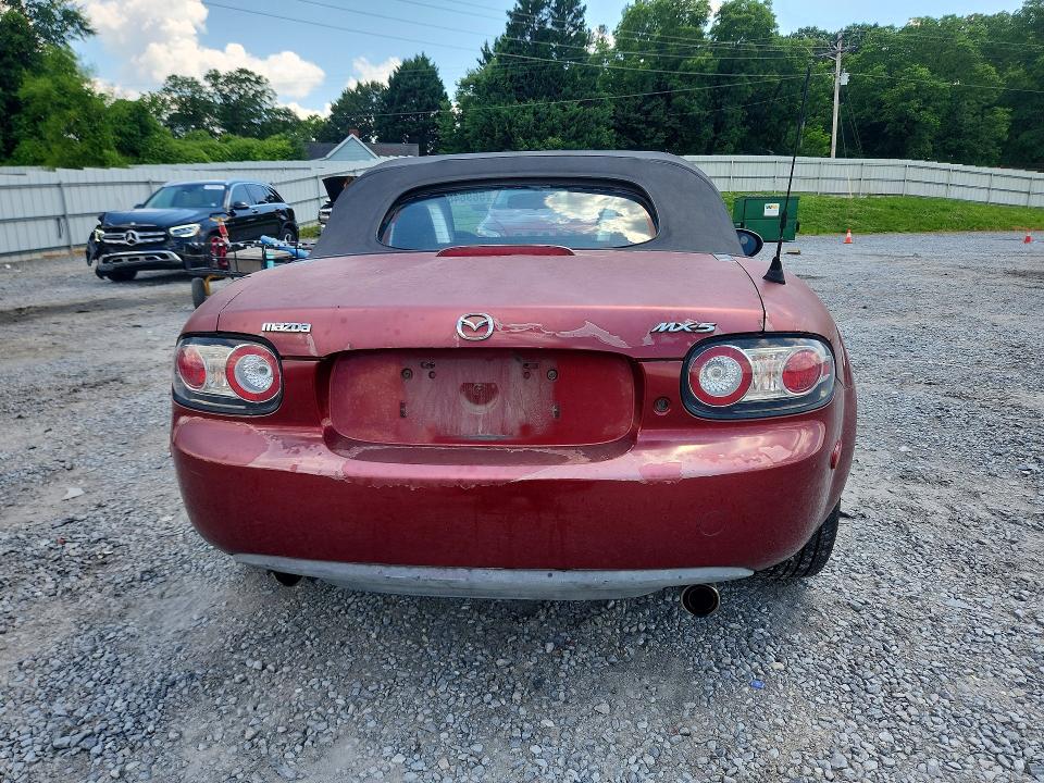 2006 Mazda Mx-5 VIN JM1NC25F760114429 COPART salvage auction — SIDE, Nc - Salvage Certificate Of Title, sold $225 on 2026-07-15 (photo 6)