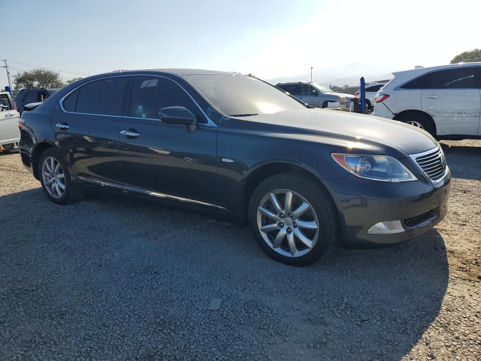 2008 Lexus Ls VIN JTHDU46F185004337 COPART salvage auction — VANDALISM, Va - Cert Of Title - Salvage (P), sold $1,250 on 2026-07-02 (photo 4)
