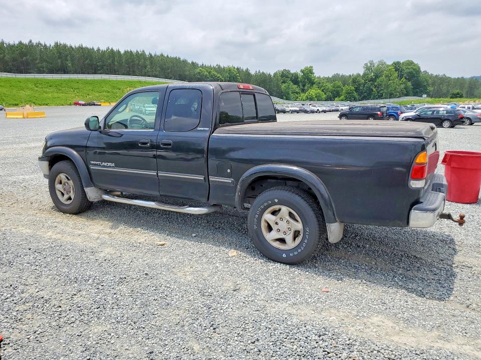 2000 Toyota Tundra VIN 5TBRT3812YS100034 COPART salvage auction — FRONT END, Nc - Salvage Certificate Of Title, sold $450 on 2026-07-30 (photo 2)
