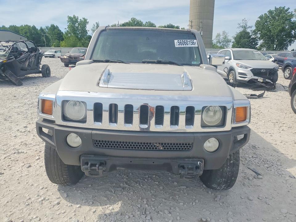 2007 Hummer H3 VIN 5GTDN13E778234768 COPART salvage auction — FRONT END, Mi - Certificate Of Title, sold $600 on 2026-07-09 (photo 5)
