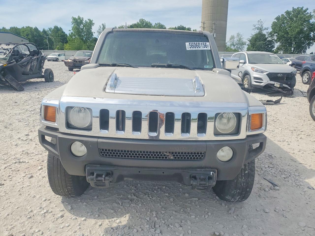 2007 Hummer H3 VIN 5GTDN13E778234768 COPART salvage auction — Front End, MI - CERTIFICATE OF TITLE, sold $600 on 2026-07-02 (photo 5)
