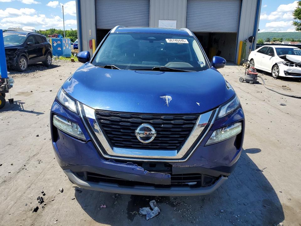 2021 Nissan Rogue VIN JN8AT3BB5MW222536 COPART salvage auction — SIDE, Pa - Certificate Of Salvage, sold $700 on 2026-07-29 (photo 5)