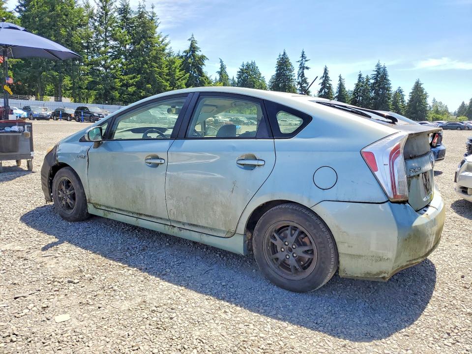 2013 Toyota Prius VIN JTDKN3DUXD1637017 COPART salvage auction — FRONT END, Wa - Affidavit In Lieu Of Title, sold $1,950 on 2026-07-24 (photo 2)
