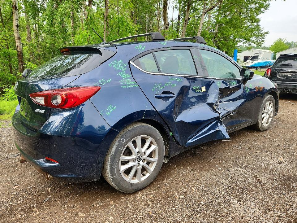 2018 Mazda 3 VIN JM1BN1L74J1169801 COPART salvage auction — SIDE, On - Permit No Brand - Unfit, sold $5,500 on 2026-07-16 (photo 3)