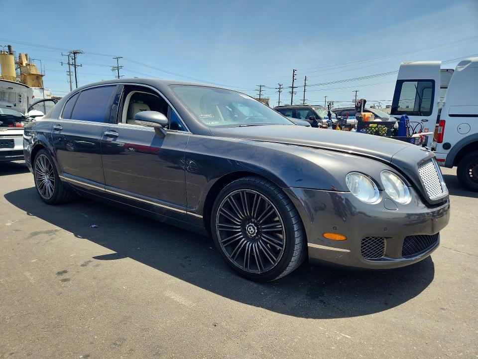 2009 Bentley Flying spur VIN SCBBP93W59C062145 COPART salvage auction — REAR END, Ca - Salvage Certificate, sold $7,000 on 2026-08-12 (photo 4)