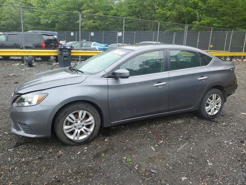 2019 Nissan Sentra VIN 3N1AB7AP3KY412928 COPART salvage auction — REAR END, MD - CERT OF SALVAGE > 75% DAMAGE, sold $950 on 2026-07-09 (photo 1)