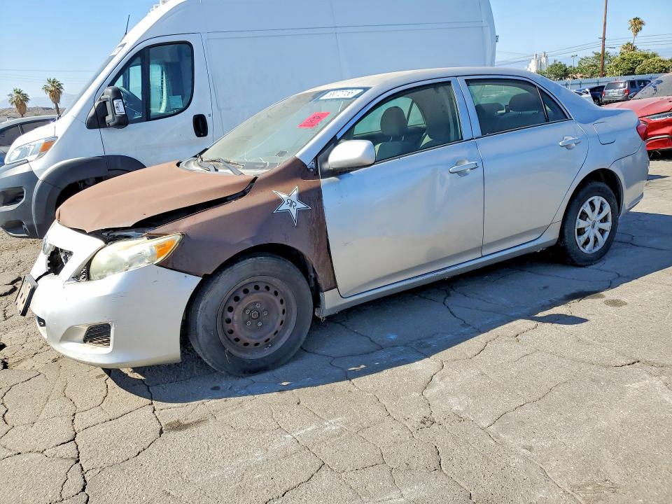 2009 Toyota Corolla VIN 1NXBU40EX9Z069781 COPART salvage auction — FRONT END, Nv - Dis/Dlr/Exp Only Clean Title, sold $575 on 2026-07-09 (photo 1)