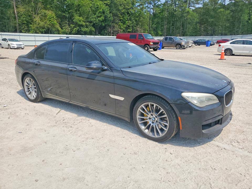 2014 BMW 7er VIN WBAYF4C56ED282030 COPART salvage auction — MECHANICAL, Nc - Salvage Certificate Of Title, sold $600 on 2026-07-31 (photo 4)