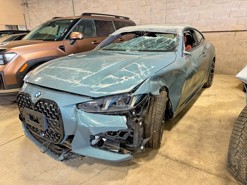 2025 BMW 4 series VIN WBA63DA08SCT35612 COPART salvage auction — ALL OVER, On - Permit Salvage (P), sold $10,600 on 2026-07-02 (photo 2)