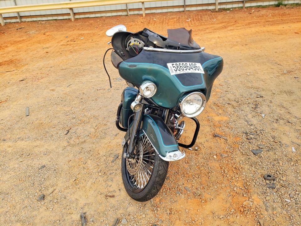 2000 Harley-davidson Flhtci VIN 1HD1FFW12YY612962 COPART salvage auction — FRONT END, Va - Cert Of Title - Salvage, sold $425 on 2026-07-09 (photo 2)