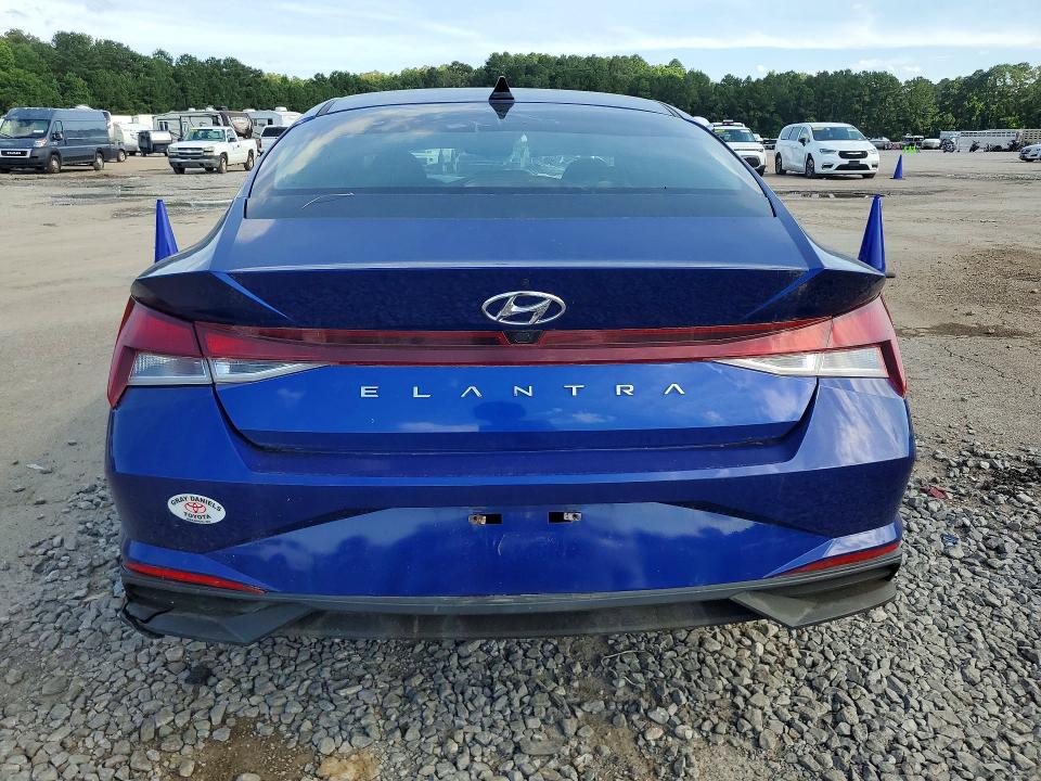 2021 Hyundai Elantra VIN 5NPLM4AG4MH046346 COPART salvage auction — FRONT END, Ms - Certificate Of Title, sold $1,800 on 2026-07-10 (photo 6)