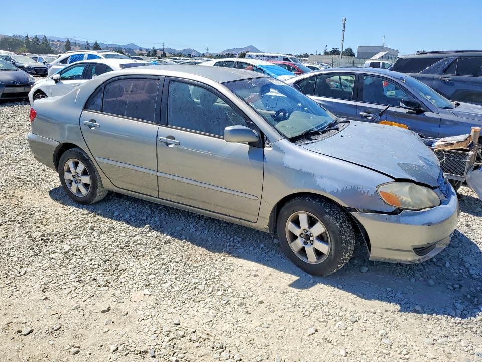 2004 Toyota Corolla VIN JTDBR32E042027184 COPART salvage auction — FRONT END, Ca - Salvage Certificate, sold $525 on 2026-07-09 (photo 4)
