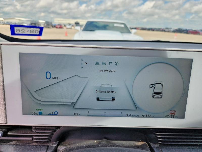 2023 Hyundai Ioniq VIN KM8KM4AEXPU186417 COPART salvage auction — FRONT END, TX - SALVAGE VEHICLE TITLE (P), sold $1,650 on 2026-07-30 (photo 9)
