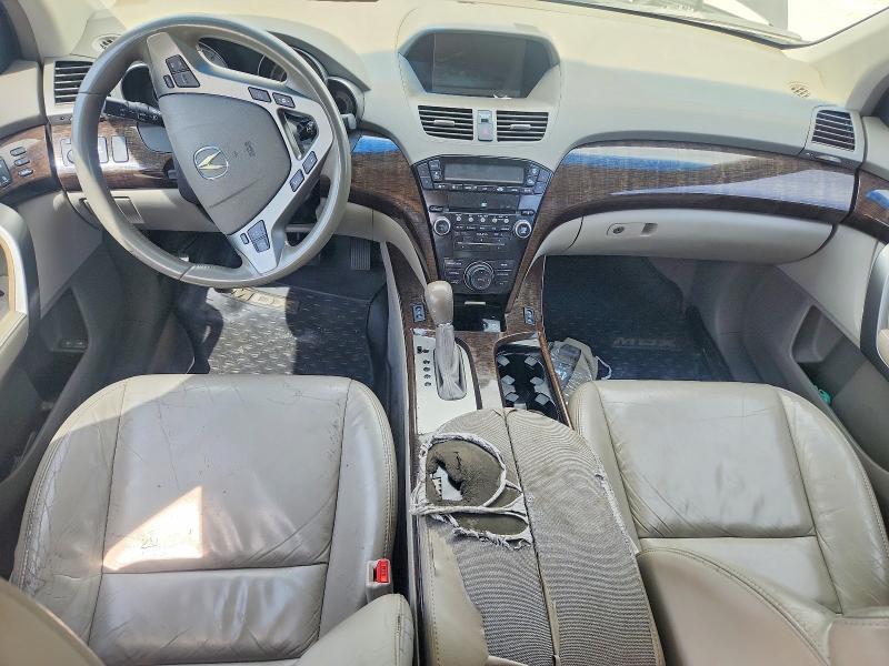 2010 Acura Mdx VIN 2HNYD2H6XAH533217 COPART salvage auction — MINOR DENT/SCRATCHES, Ga - Certificate Of Title, sold $850 on 2026-07-20 (photo 8)