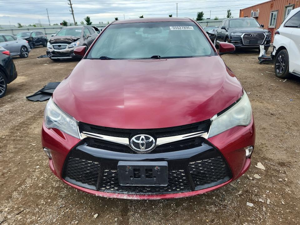 2016 Toyota Camry VIN 4T1BF1FK1GU566043 COPART salvage auction — SIDE, Wv - Salvage Certificate, sold $2,300 on 2026-07-02 (photo 5)