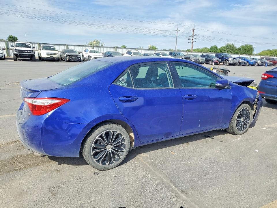 2016 Toyota Corolla VIN 5YFBURHE2GP447639 COPART salvage auction — FRONT END, ID - SALVAGE CERTIFICATE OF TITLE, sold $2,250 on 2026-07-30 (photo 3)