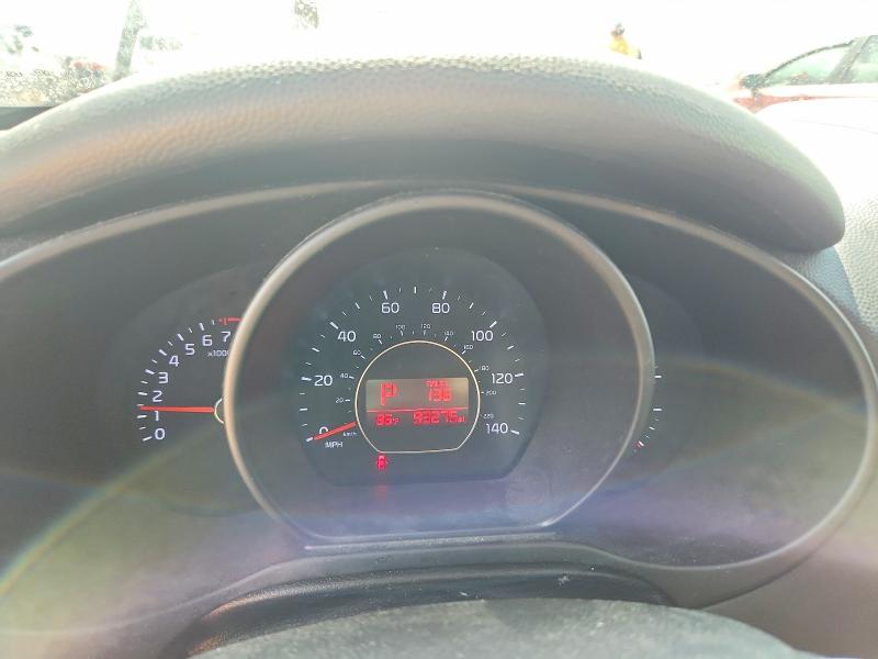 2016 Kia Soul VIN KNDJP3A58G7356712 COPART salvage auction — FRONT END, Tx - Salvage Vehicle Title, sold $10 on 2026-07-30 (photo 9)
