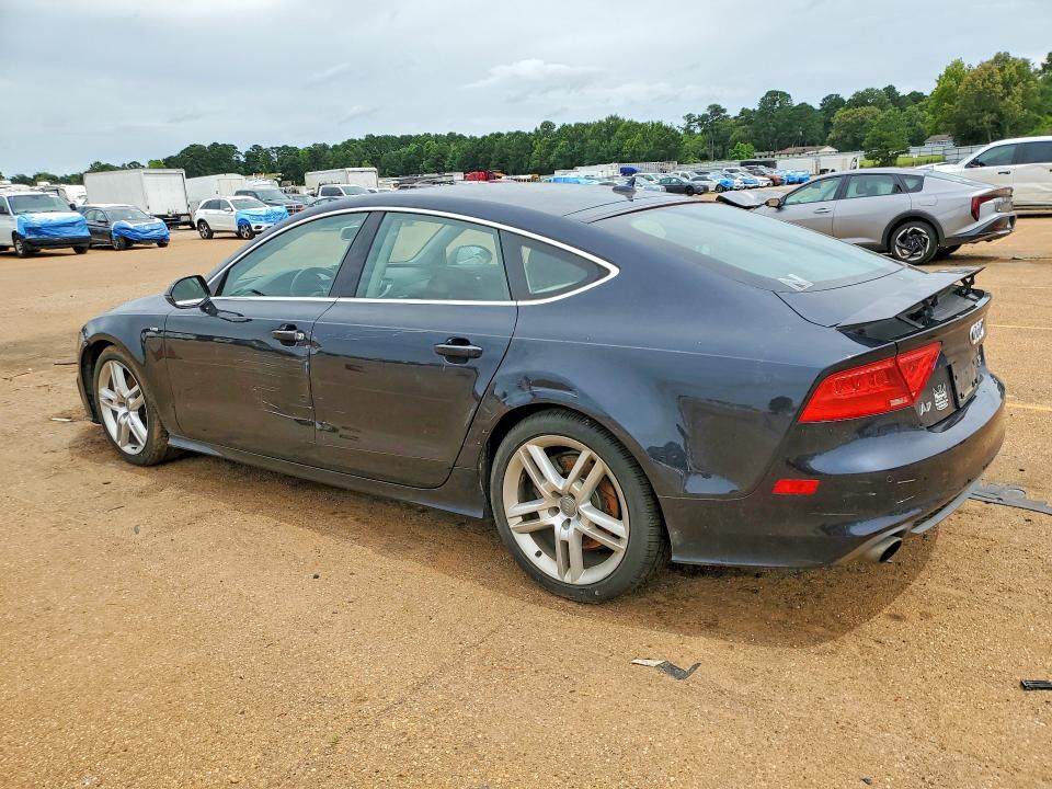2014 Audi A7 VIN WAU2MAFC7EN041253 COPART salvage auction — SIDE, Tx - Salvage Vehicle Title, sold $40 on 2026-07-27 (photo 2)