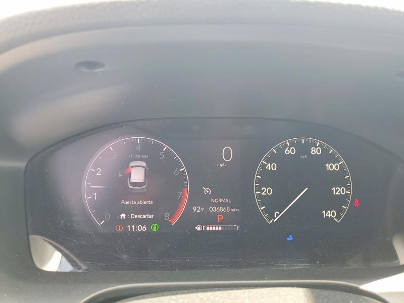 2023 Honda Hr-v VIN 3CZRZ1H30PM742854 COPART salvage auction — REAR END, FL - CERT OF TITLE-REBUILT, sold $4,150 on 2026-07-09 (photo 9)